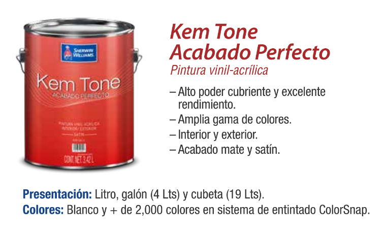 Kem Tone Acabado Perfecto