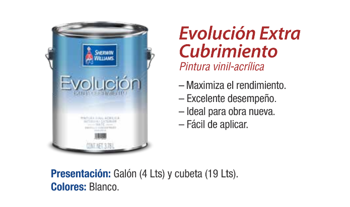 Evolucion Extra Cubrimiento
