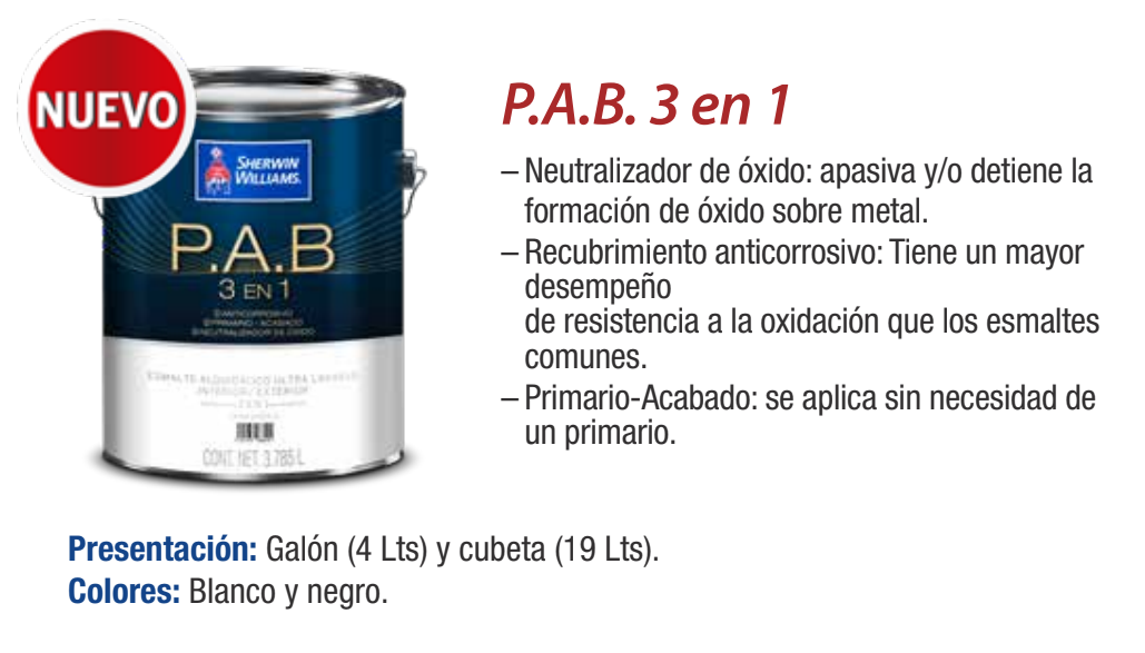 P.A.B 3 en 1
