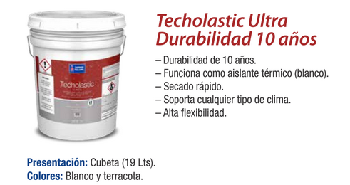 Techolastic Ultra Durabilidad 10 años