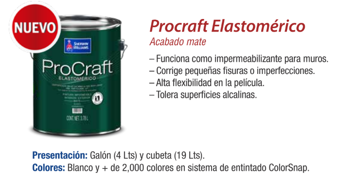 Procraft Elastomerico