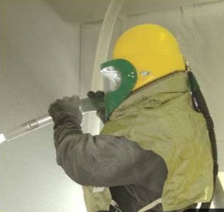 Casco para sopletero GVX