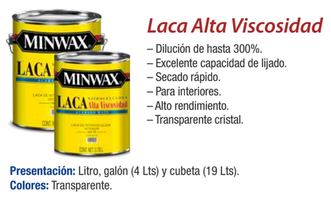 Laca Alta Viscosidad
