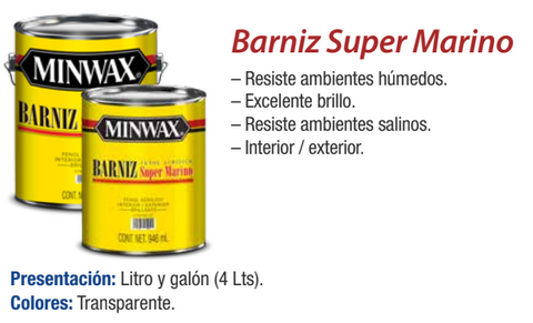 Barniz Super Marino